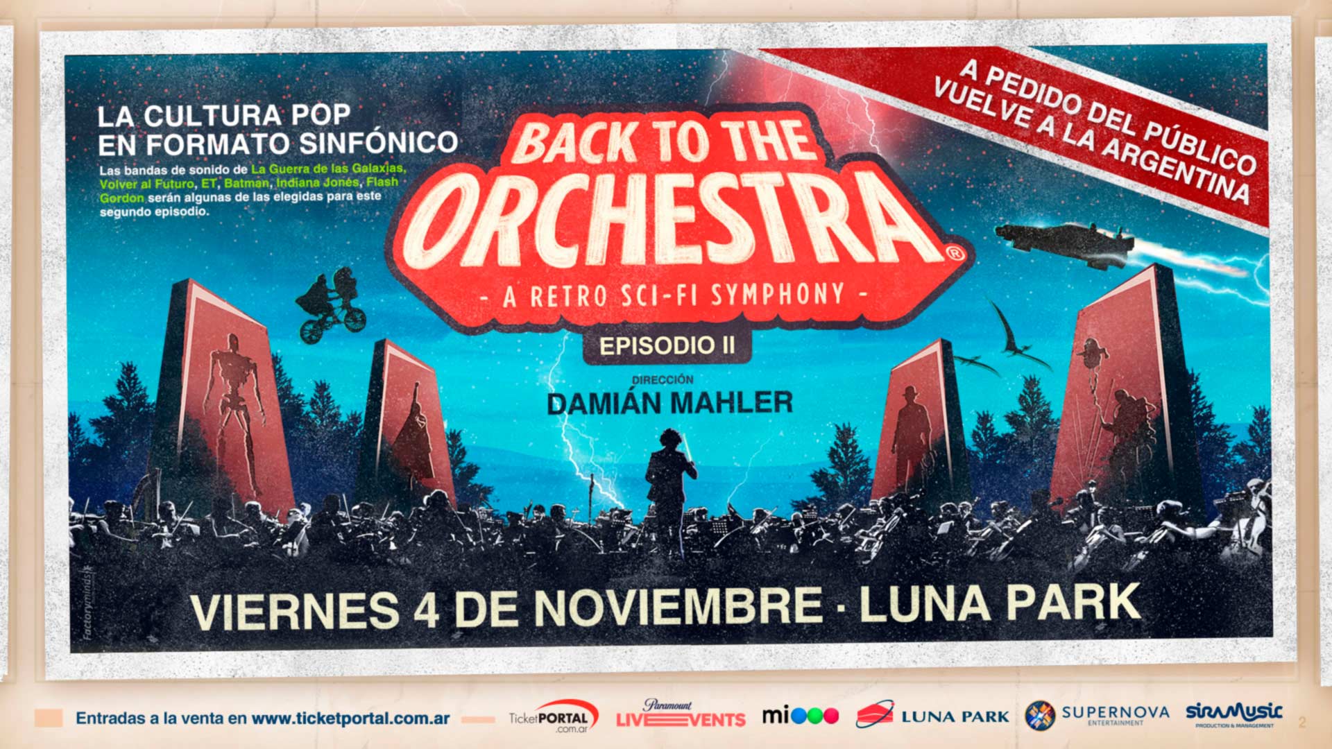 BACK TO THE ORCHESTRA